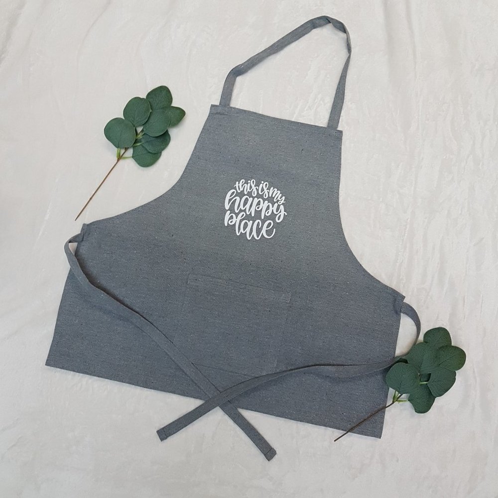 "This Is My Happy Place" Apron